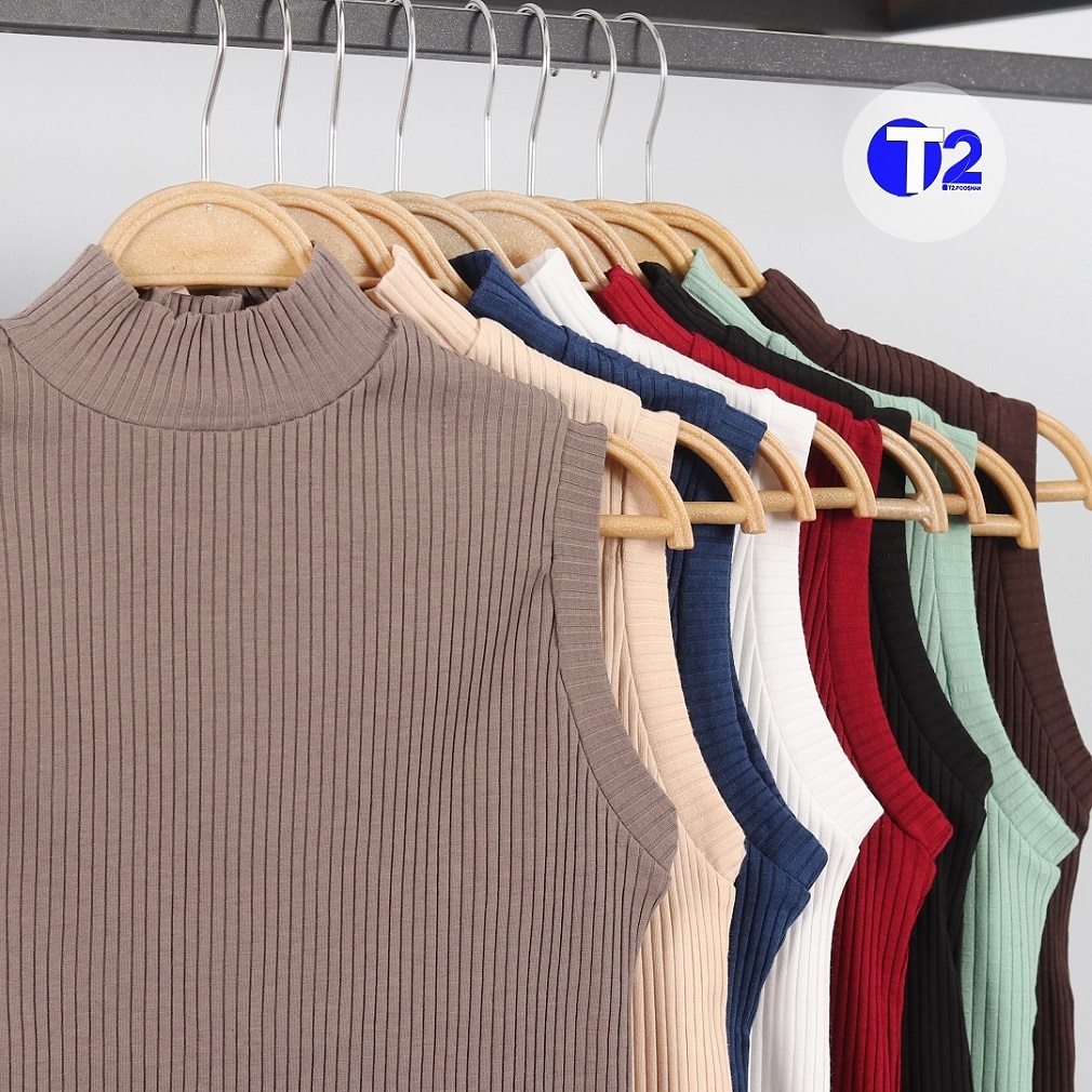 تاپ یقه ایستاده کرکره (3207)