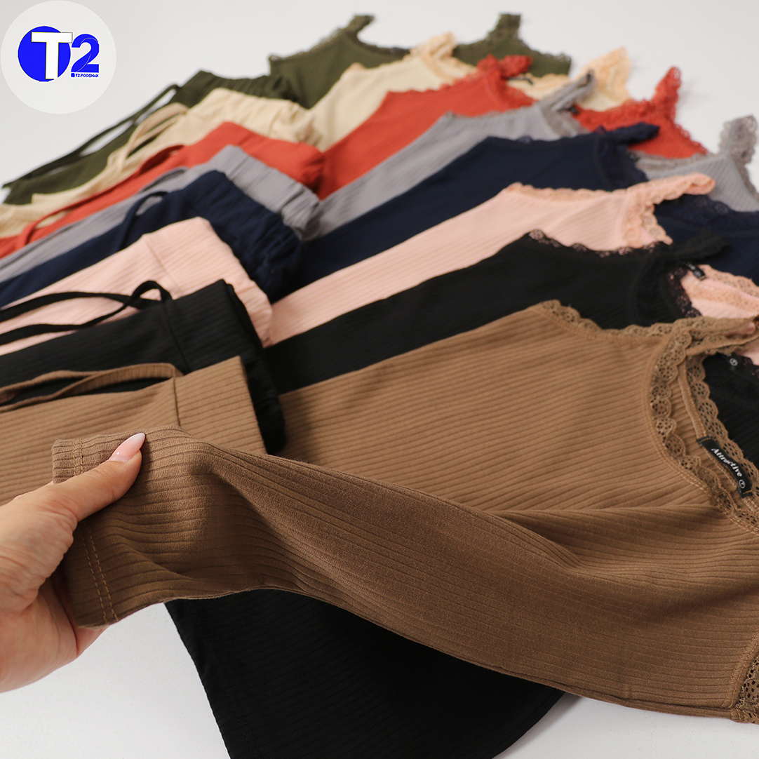 ست تاپ وشورتک گیپوری کرکره (3578)