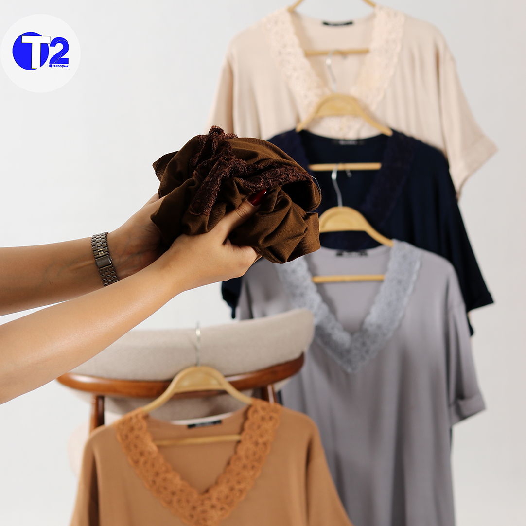 تیشرت پلاس سایز گیپوری لارین (3495)