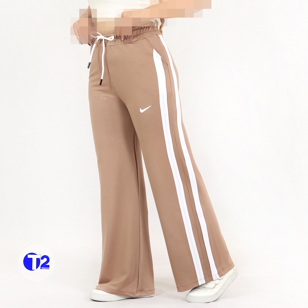 شلوار بگ بغل نواری گلکسی رنگی (3270)