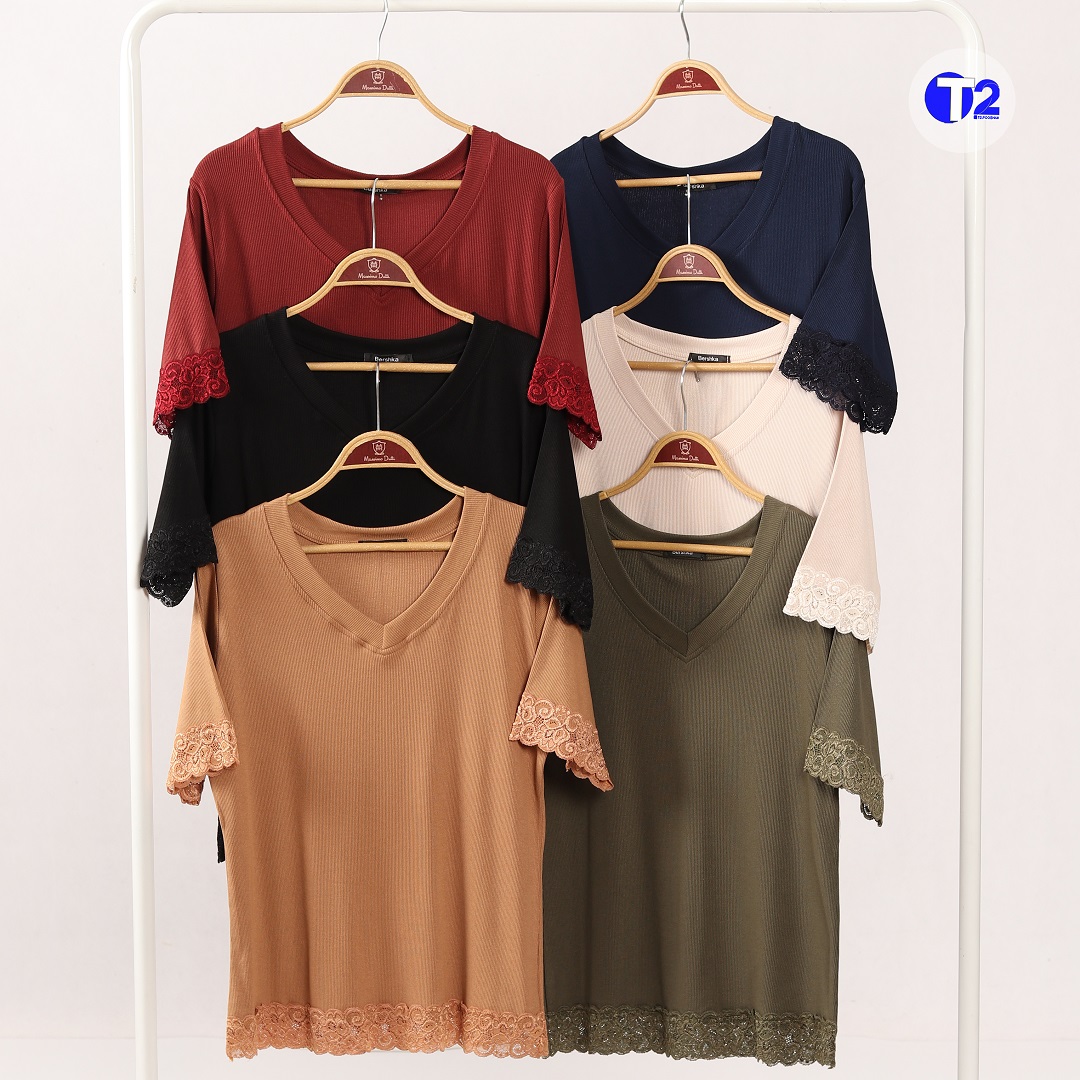 تیشرت تمام گیپوربرشکا (3036)