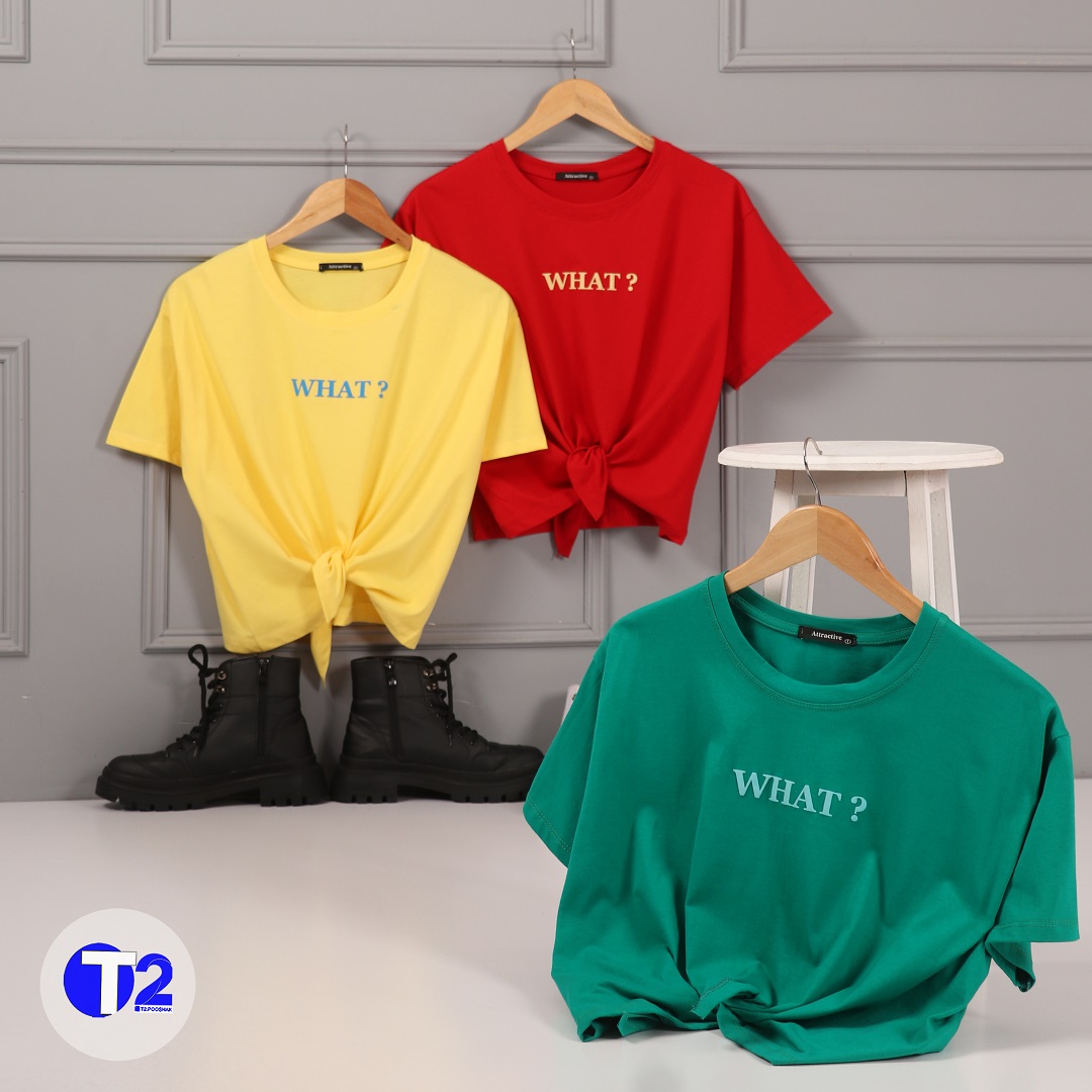 تیشرت پایین گره وات (3344)