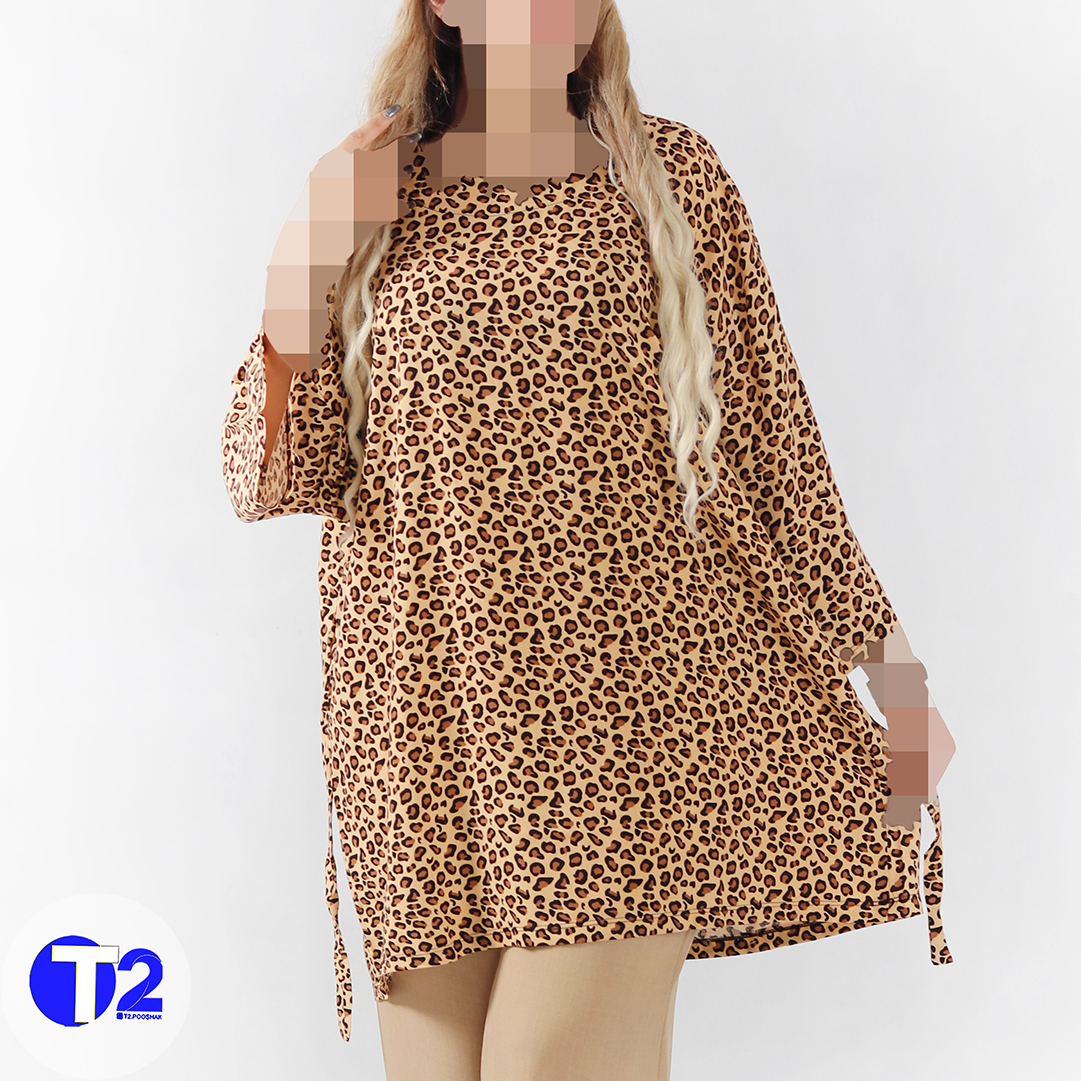 تونیک قواره دار نخی (3363)