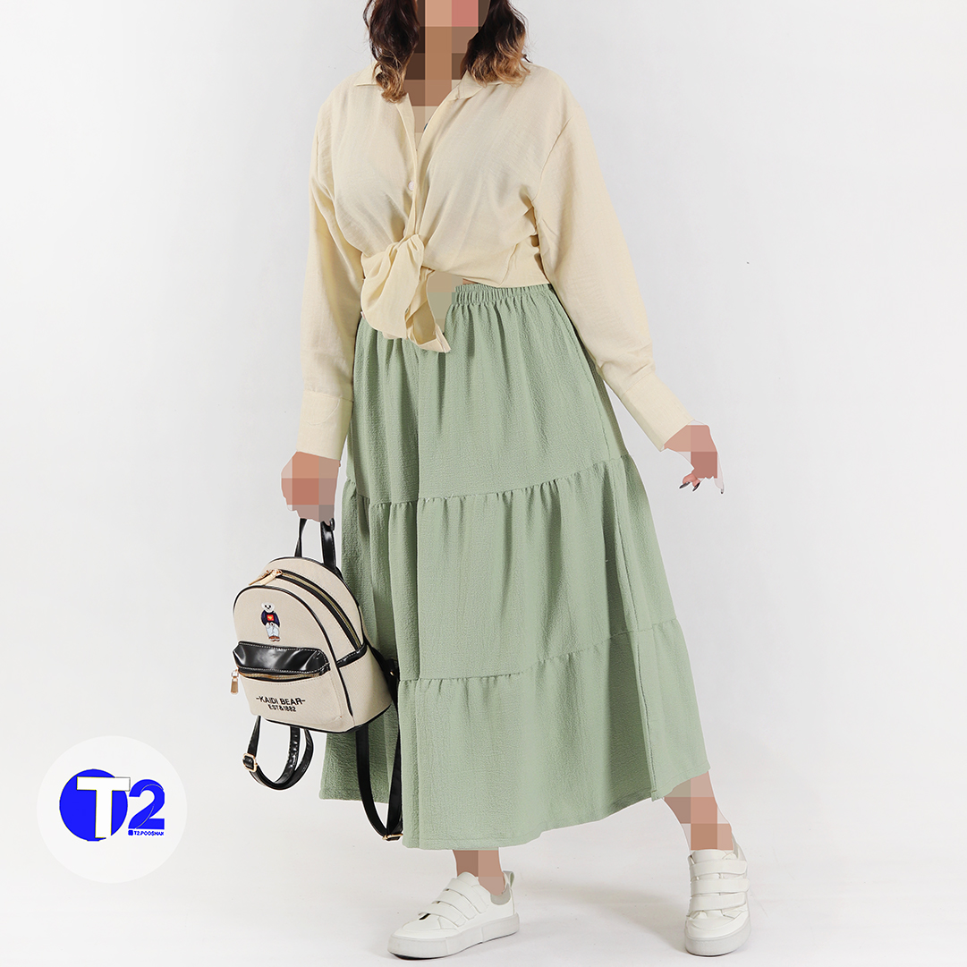 دامن کراش پفکی چین چین (3375)