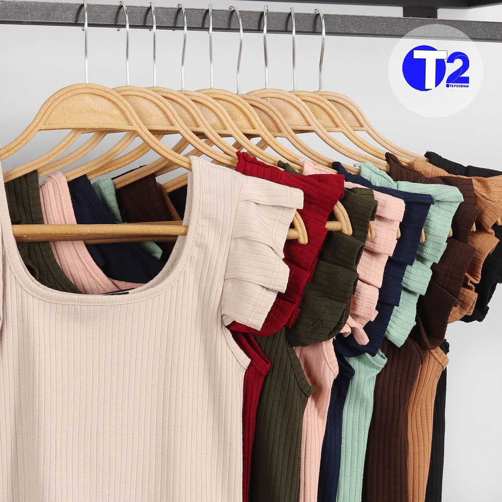 کراپ تاپ آستین پروانه ای (3203)