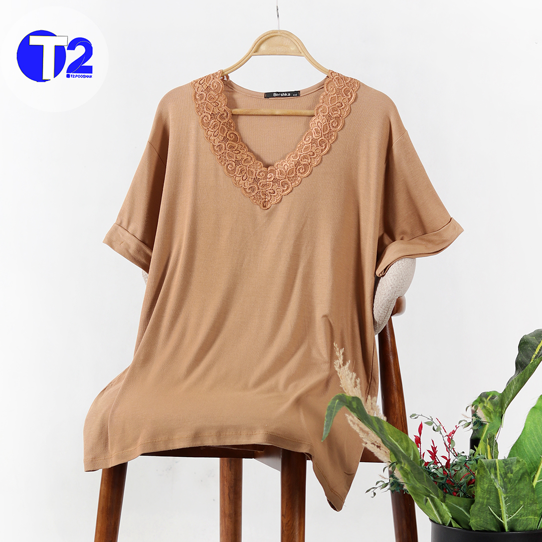تیشرت پلاس سایز گیپوری لارین (3495)