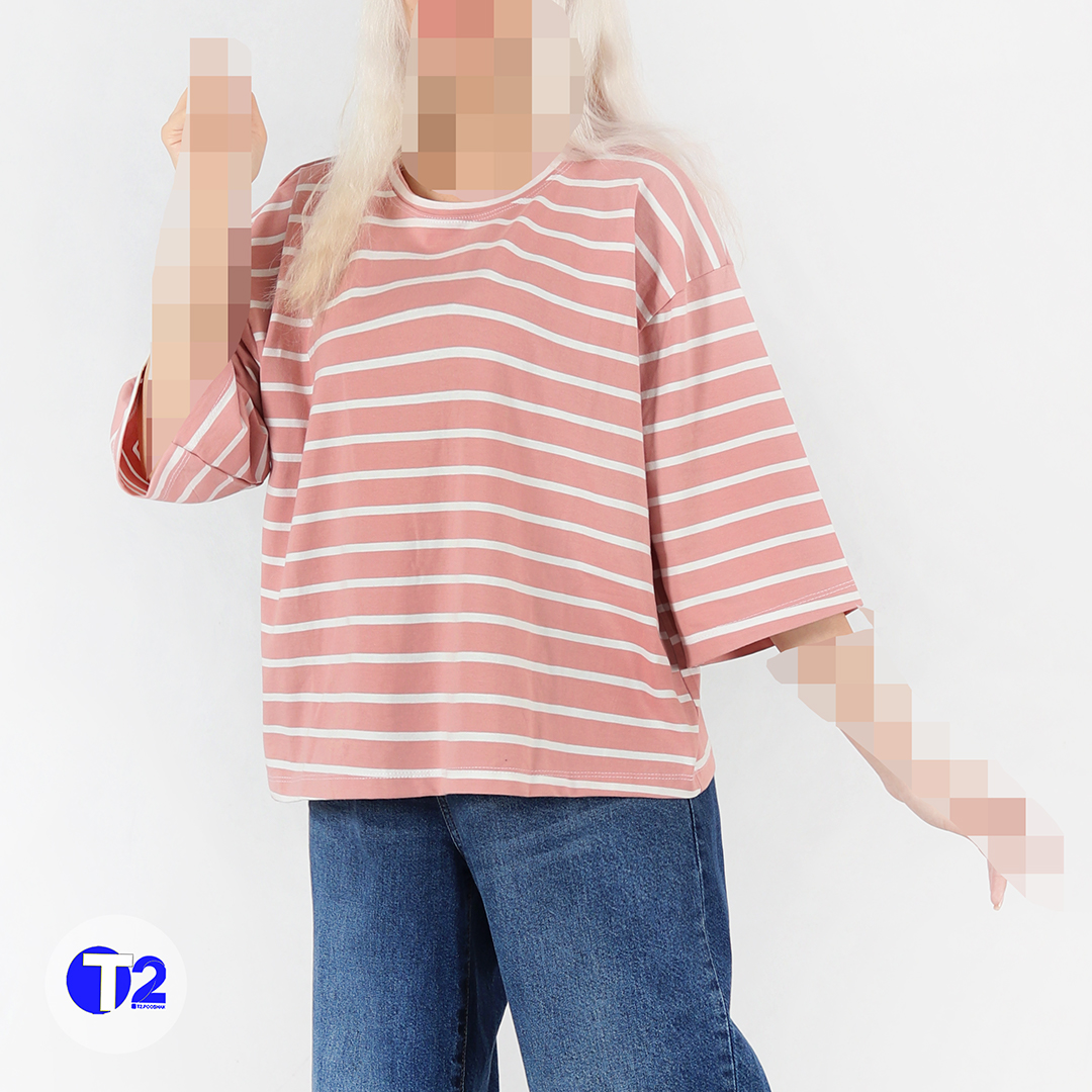 تیشرت باکسی سوپرلش رینگی (3374)