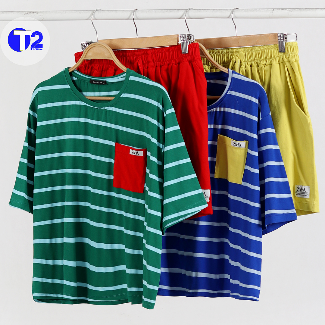 ست تیشرت وشلوارک زارا (3564)