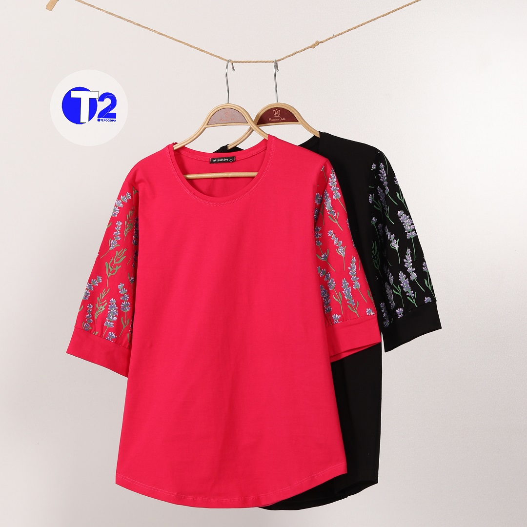 شومیزپنبه گل بنفشه (3151)