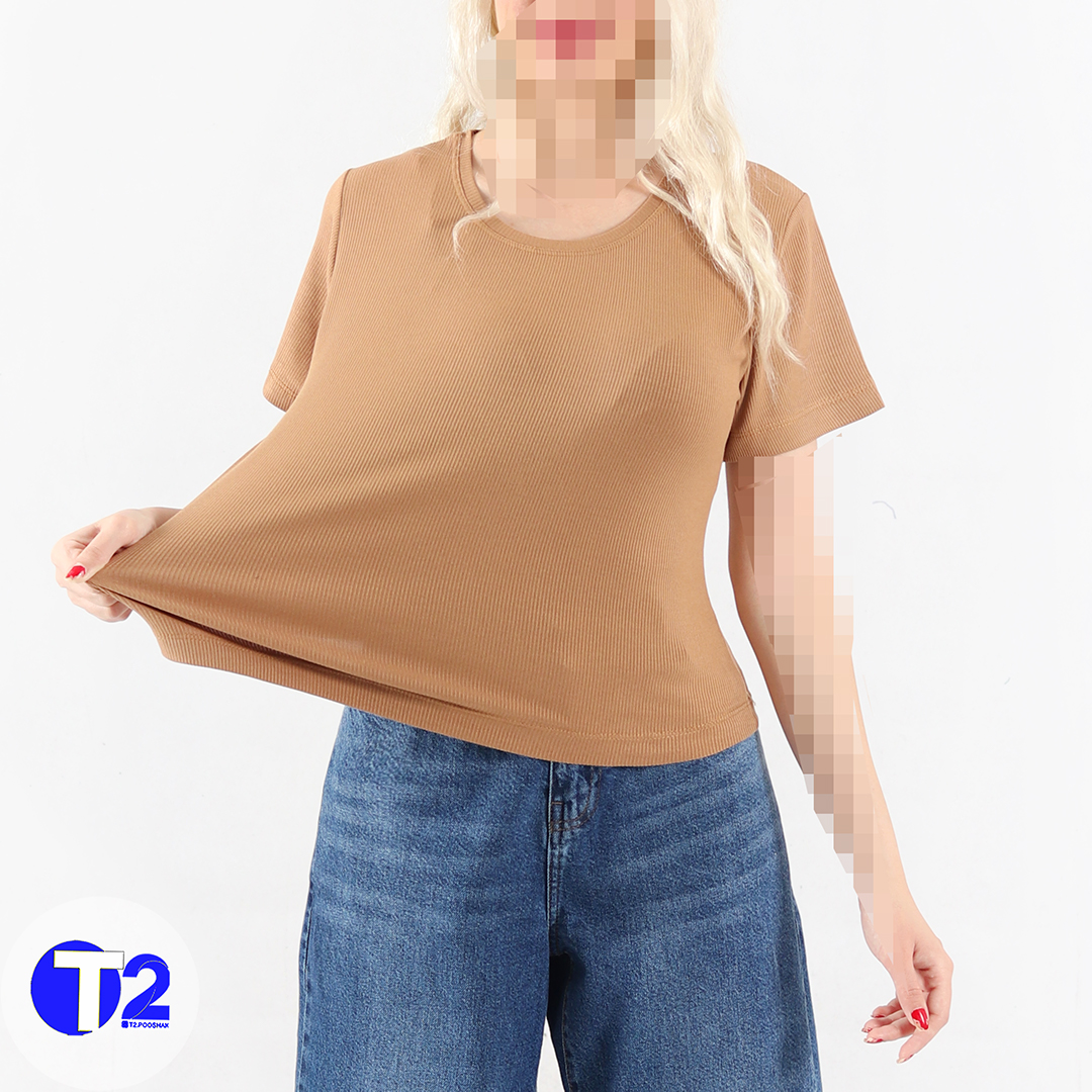 تیشرت کراپ برشکا (3411)