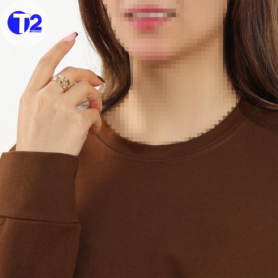 بلوز دورس دونخ پنبه ساده(3112)