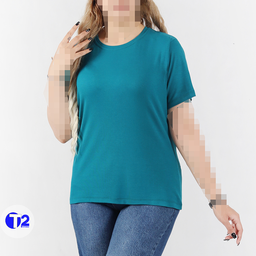 تیشرت بیگ سایز یقه گرد پاپایا (3230)