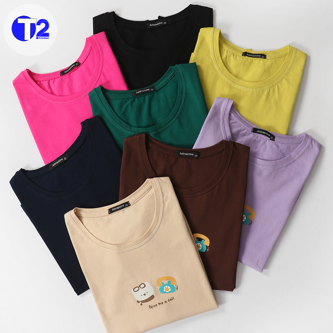 تیشرت پایین گره تلفن(3547)