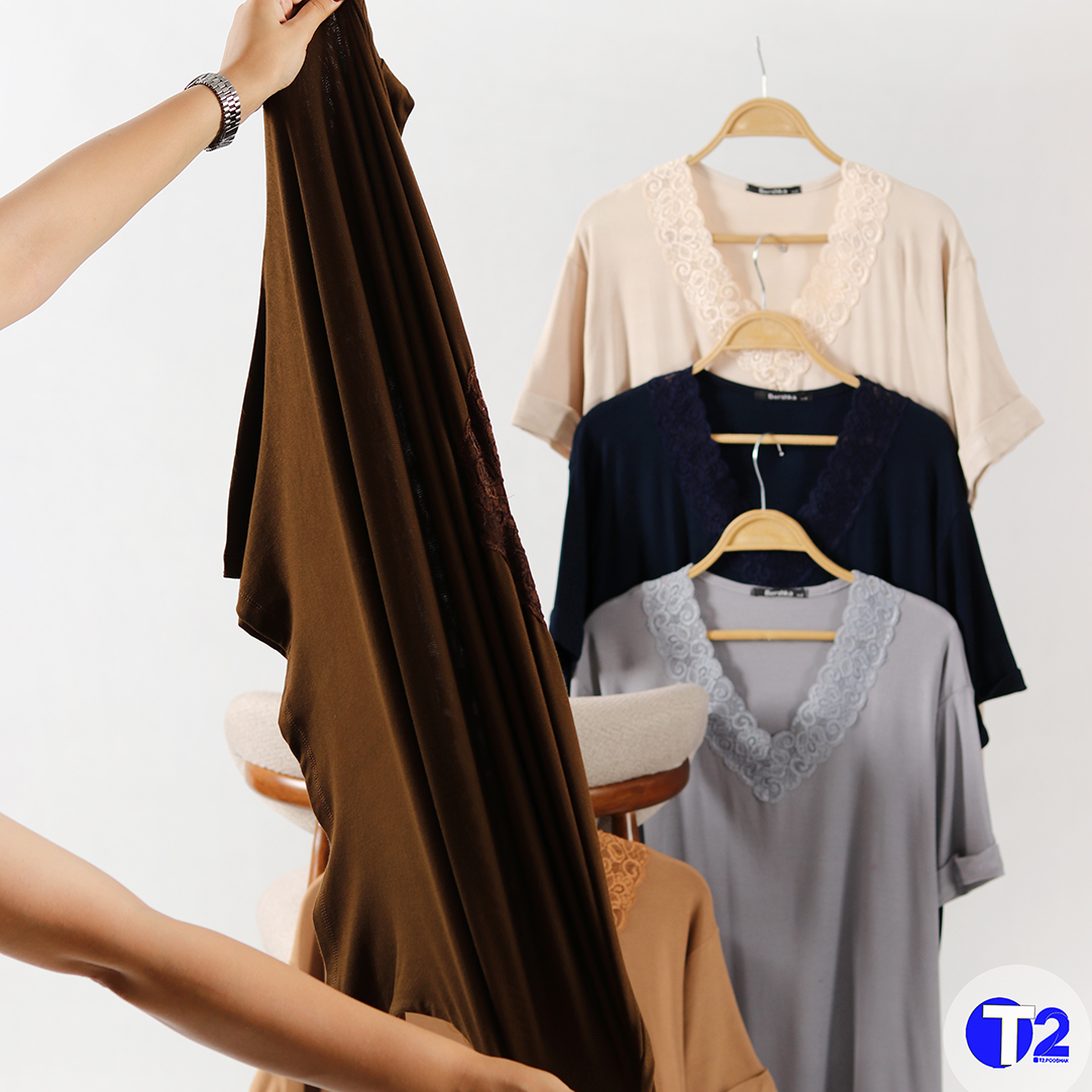 تیشرت پلاس سایز گیپوری لارین (3495)