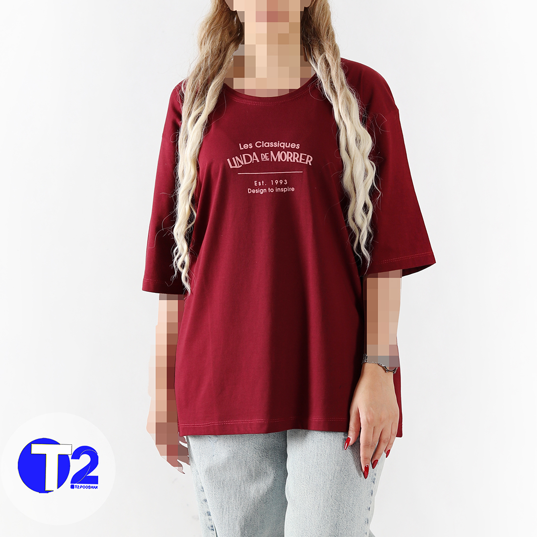 تیشرت لانگ فول سایز لیندا (3502)
