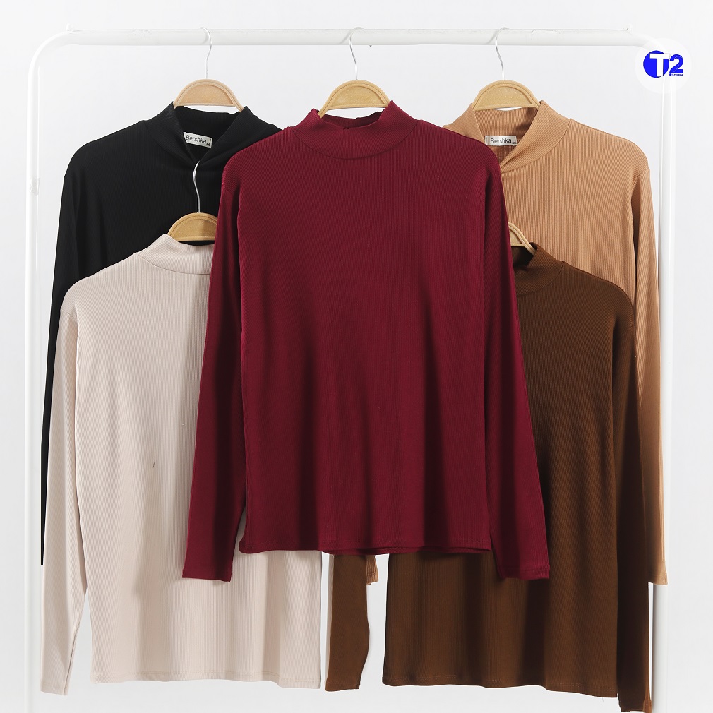 بلوزیقه ایستاده برشکا 5رنگ اصلی قواره دار (3179)