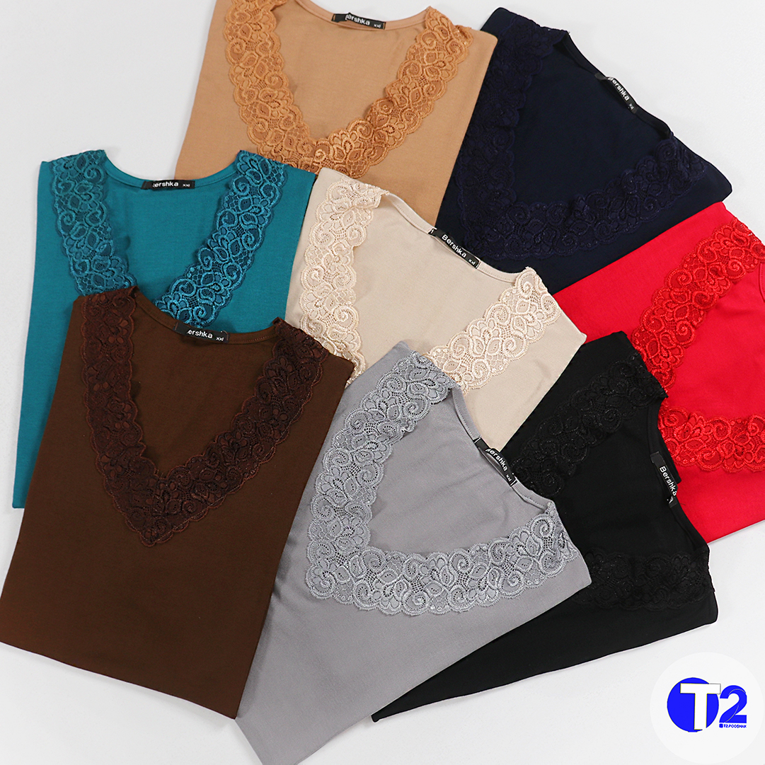 تیشرت پلاس سایز گیپوری لارین (3495)