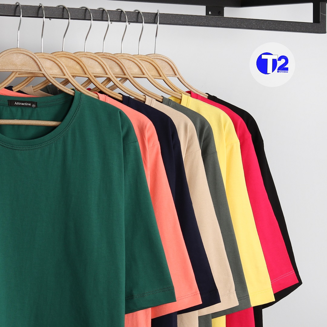 تیشرت باکسی قد 70ساده بیسیک(3005)