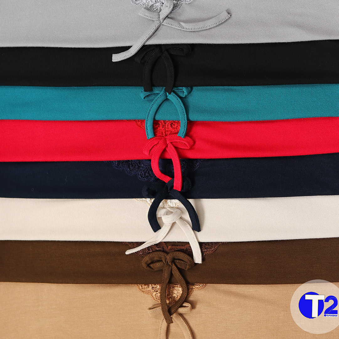 ست تیشرت وشلوارقواره دار پاپایا گیپوری (3489)