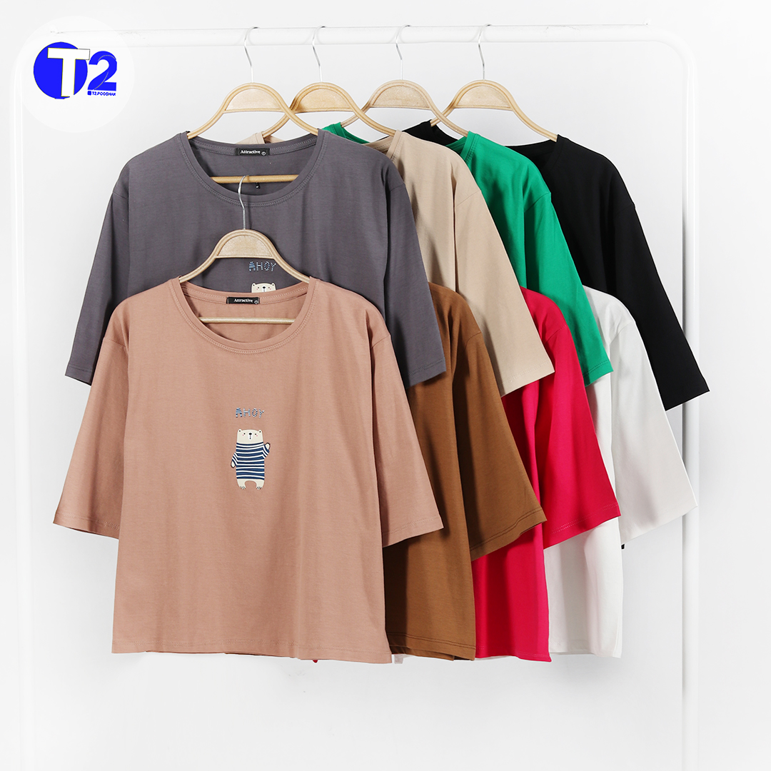 تیشرت باکسی خرس(3520)