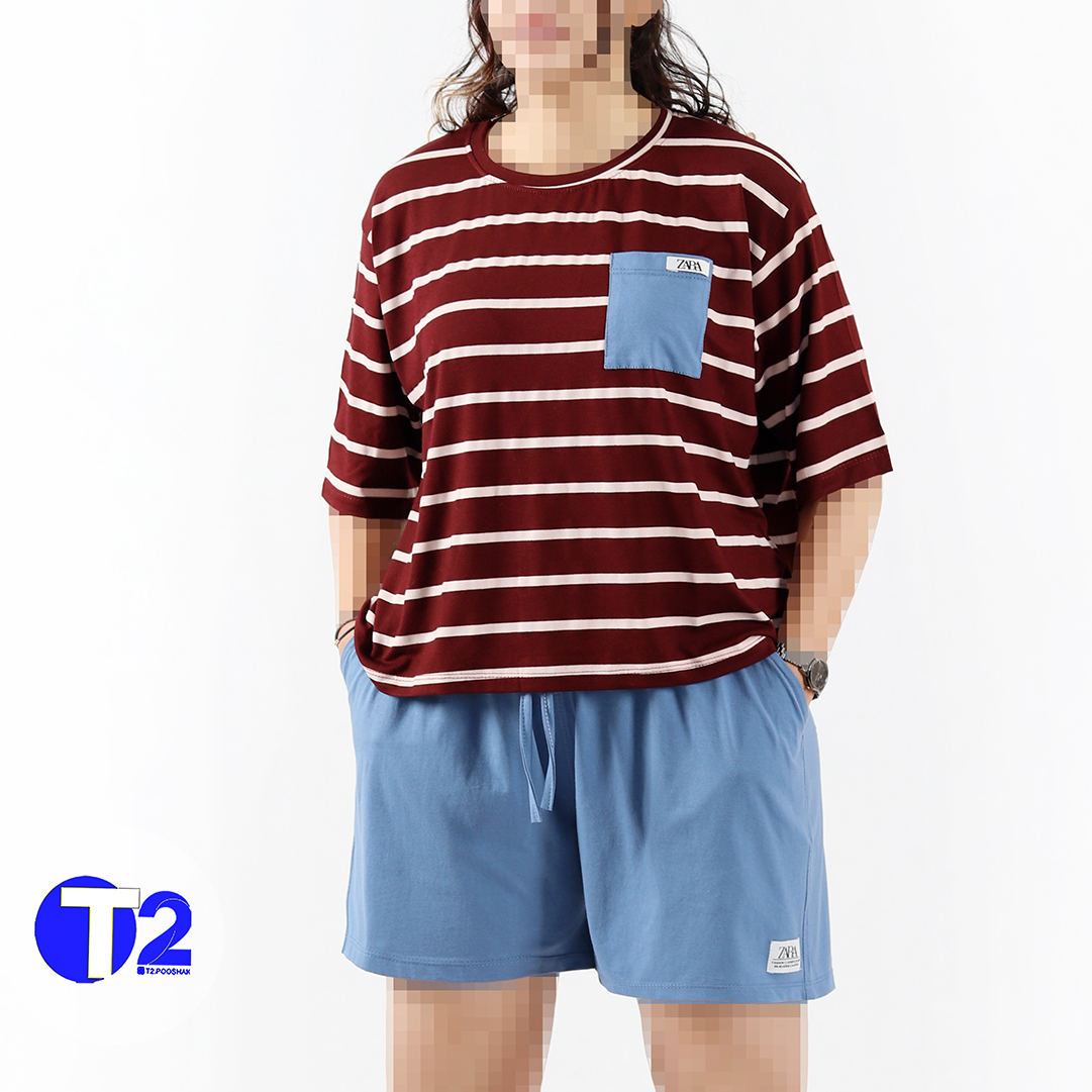 ست تیشرت وشلوارک زارا (3564)