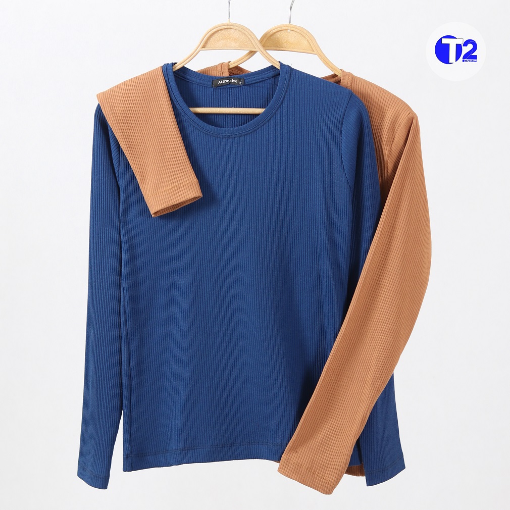 بلوز کرکره یقه گرد پک ده رنگ (3119)