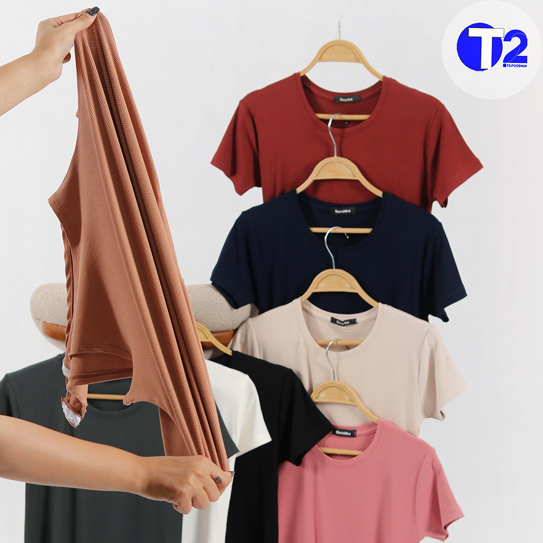 بادی آستین کوتاه برشکا 8رنگ کاربردی(3450)