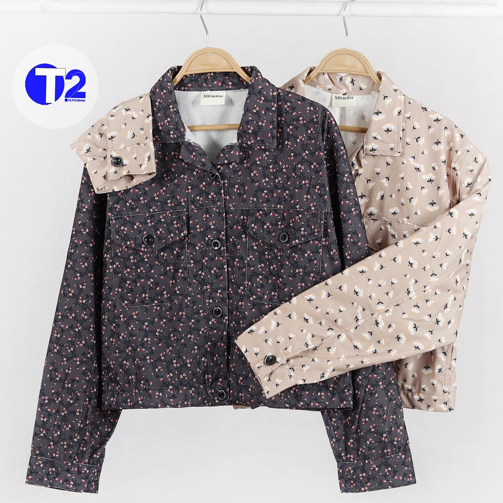 بامبرجکت 4جیب مخمل کبریتی گلدار (3288)