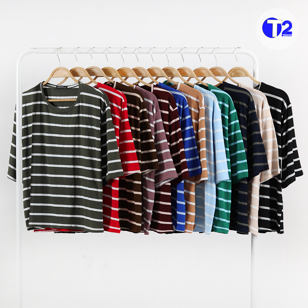 تیشرت فول باکسی رینگی 12رنگ کامل (3522)