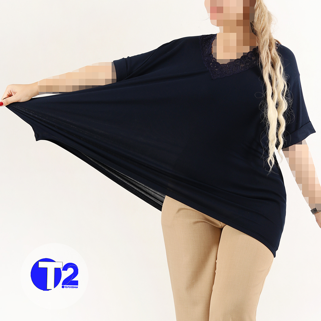 تیشرت پلاس سایز گیپوری لارین (3495)