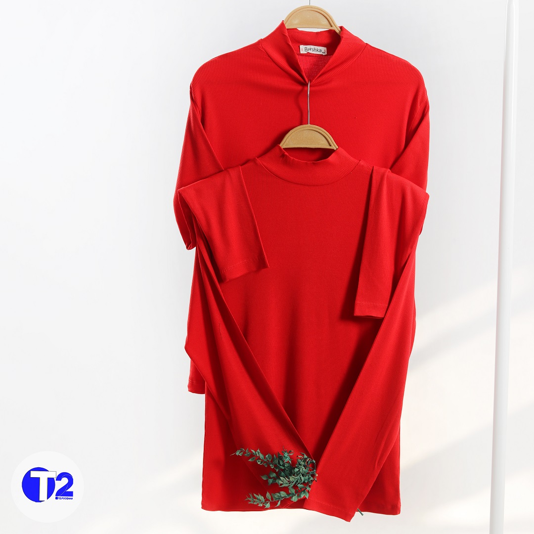 بلوز یقه ایستاده برشکا پک دوسایز یلدایی(3164)