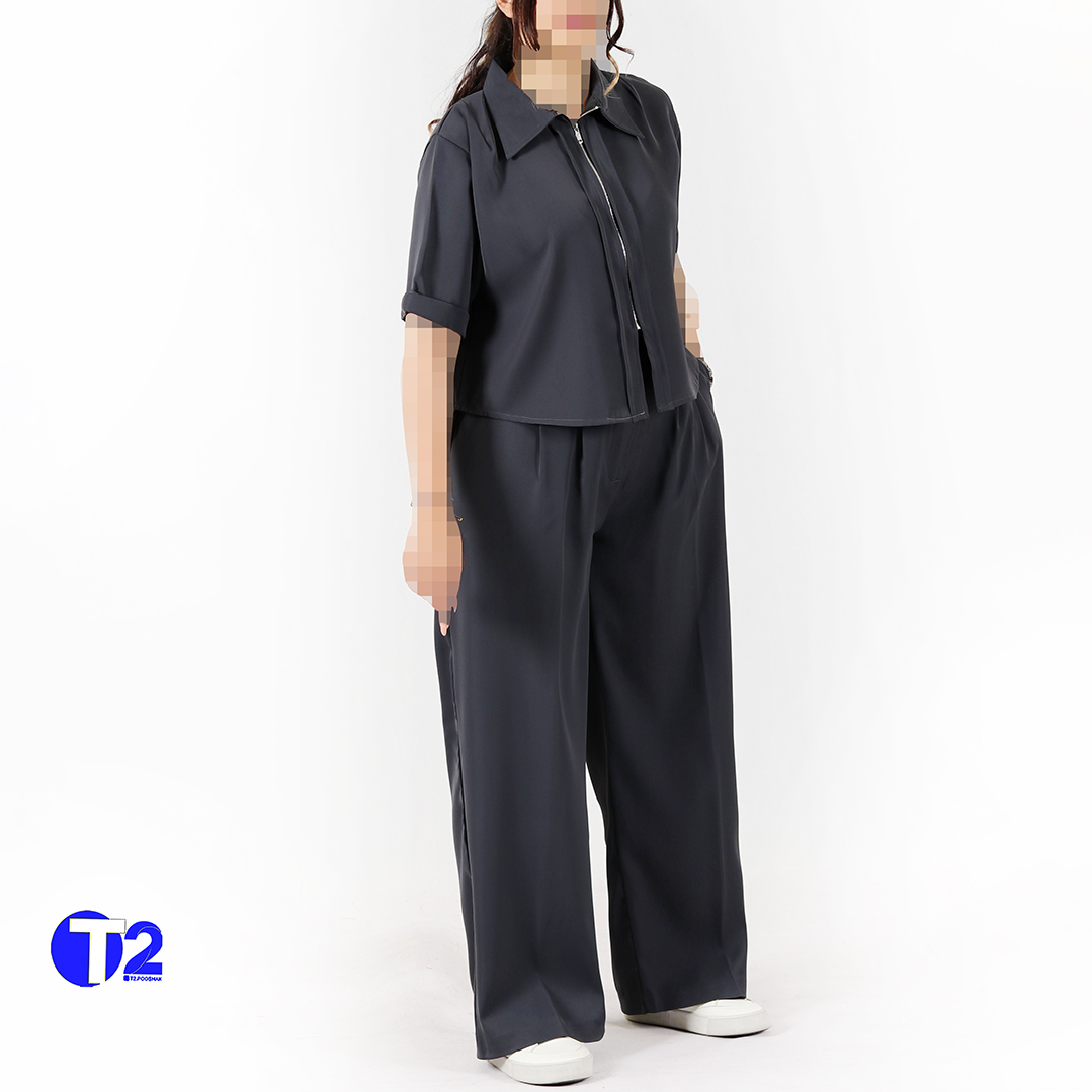 ست شومیزوشلوارریزشی ترک (3576)