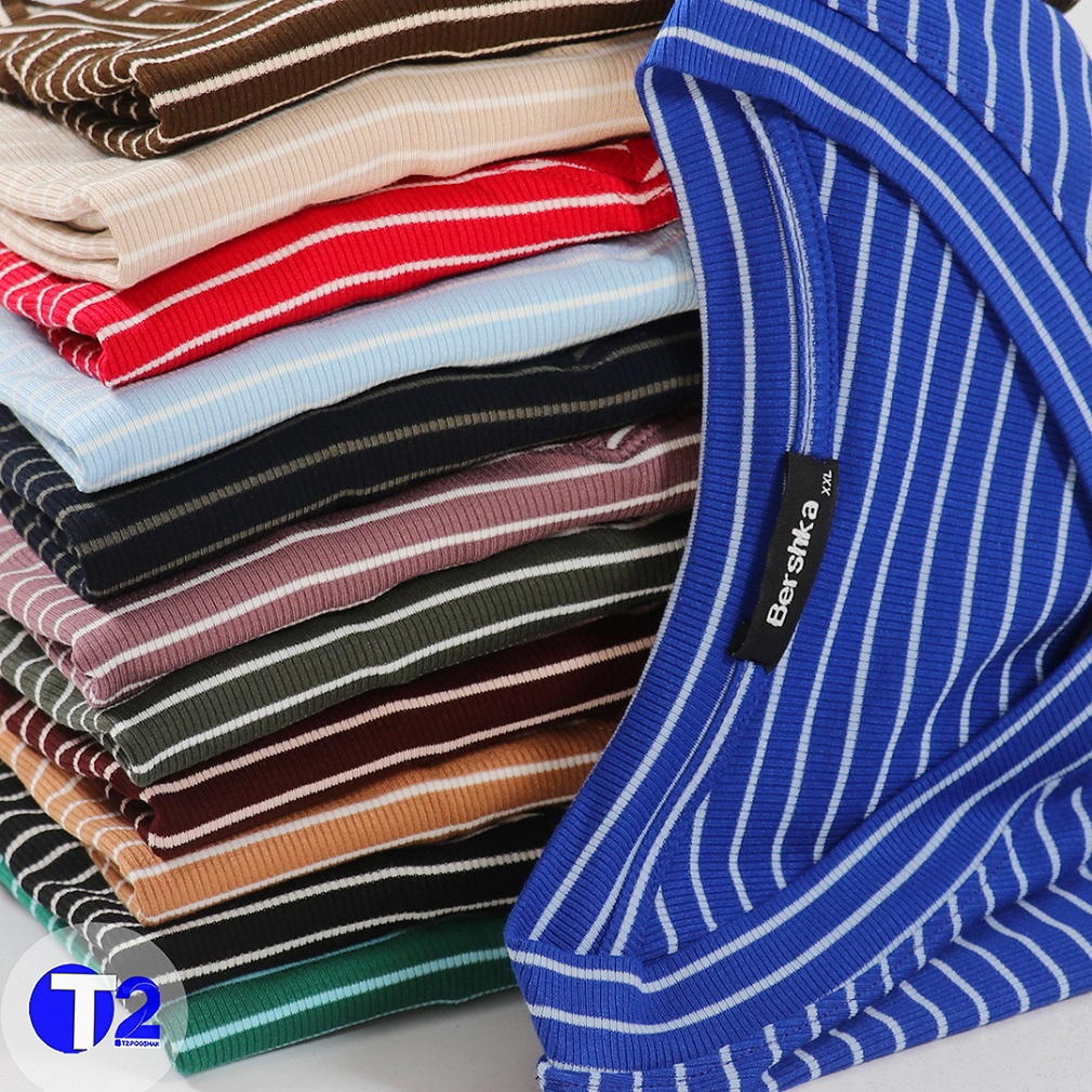تیشرت یقه هفت رینگی (3418)