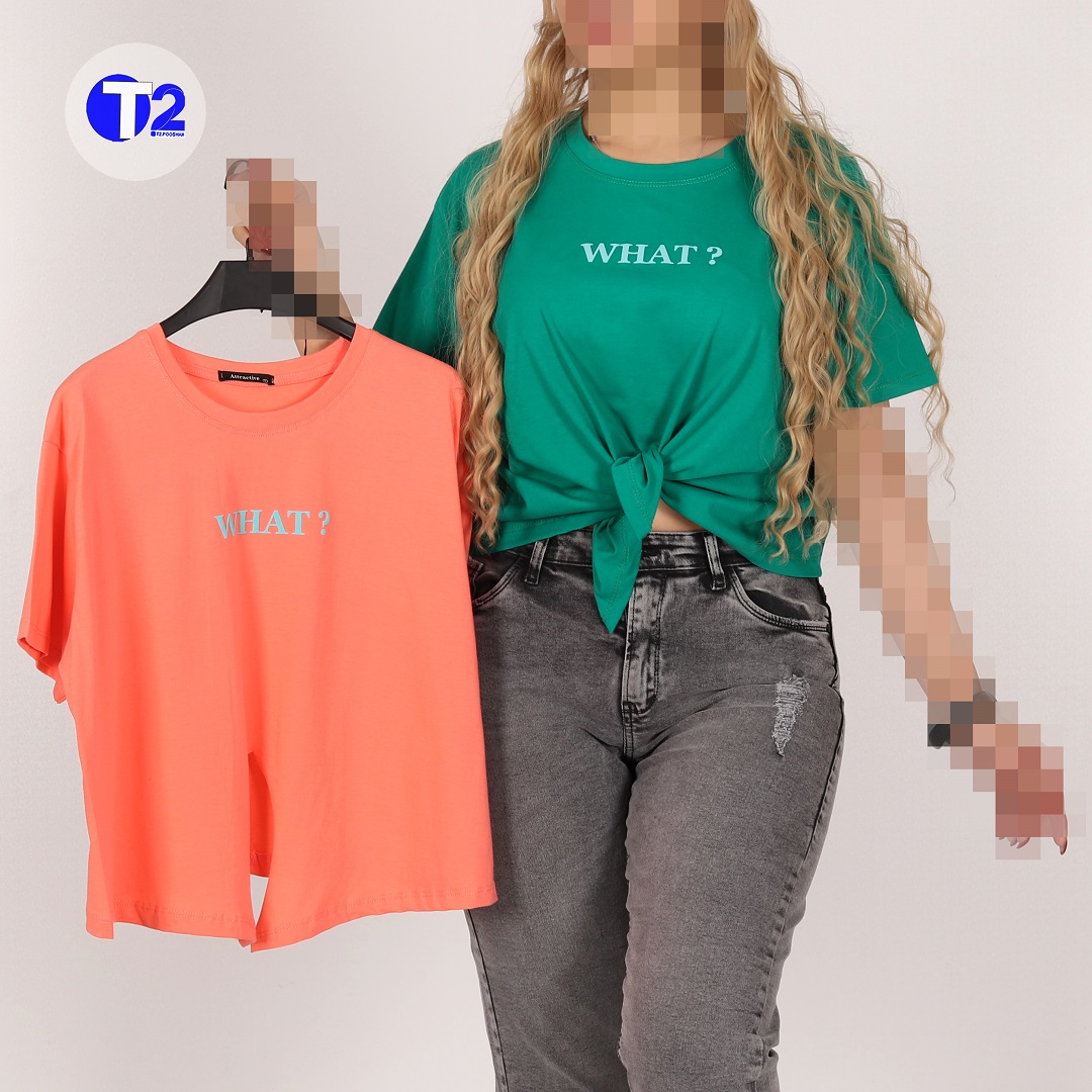 تیشرت پایین گره وات (3344)