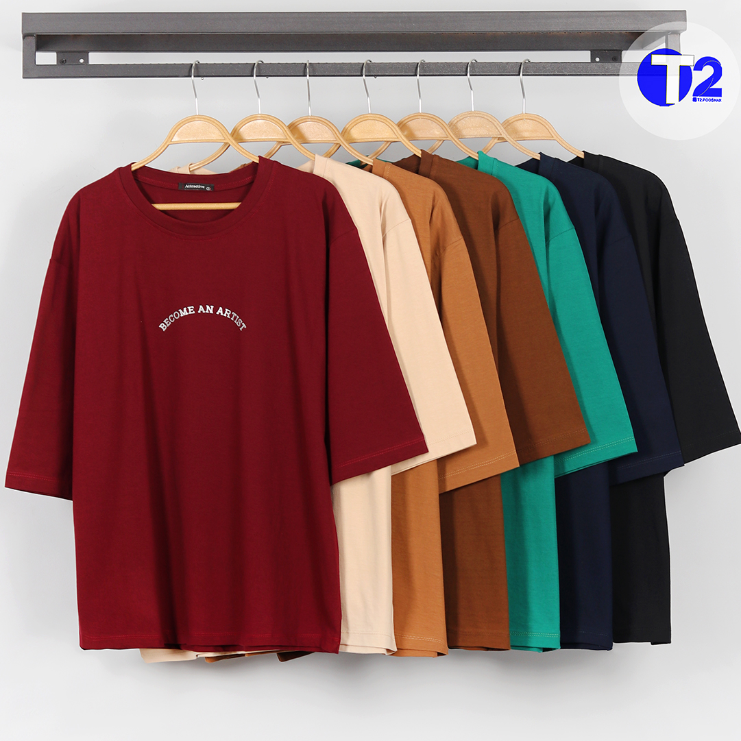 تیشرت لانگ فول سایز آرتیست (3379)
