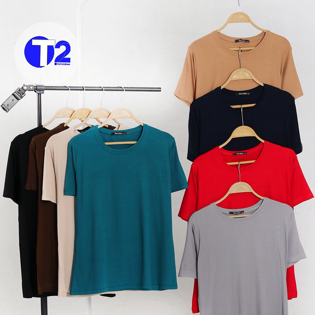 تیشرت بیگ سایز یقه گرد پاپایا (3230)