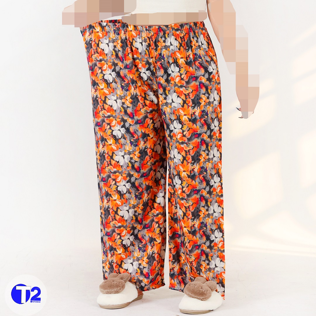 شلوار نخی تایلندی قواره دار(3285)