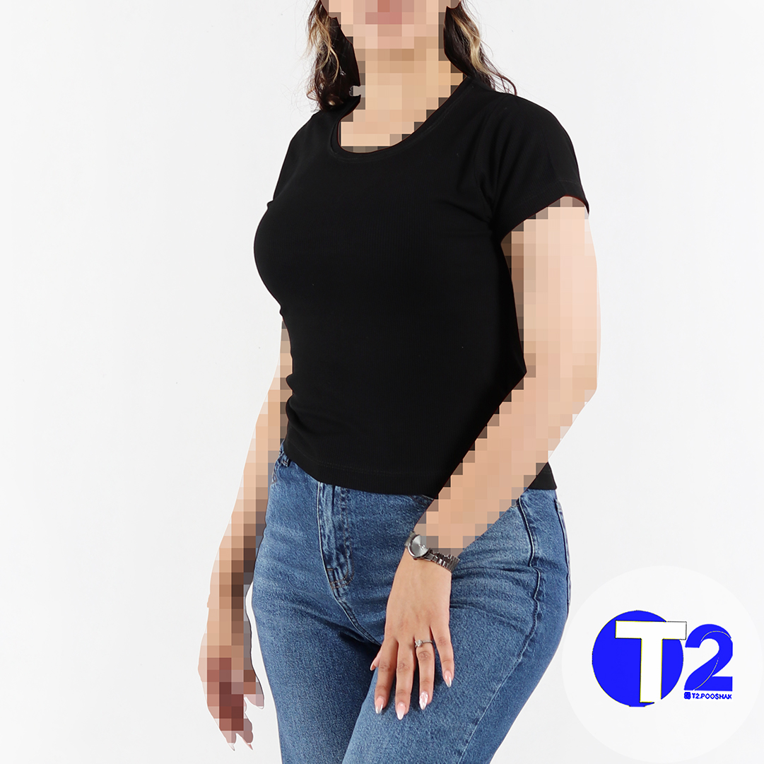 کراپ تک مشکی برشکا (3534)