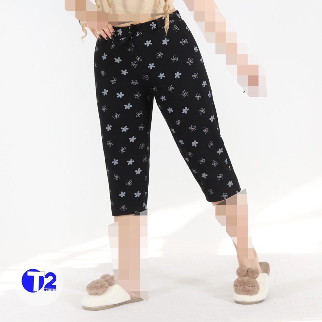 شلوارک میکس گلدار سایزدو  (3231)