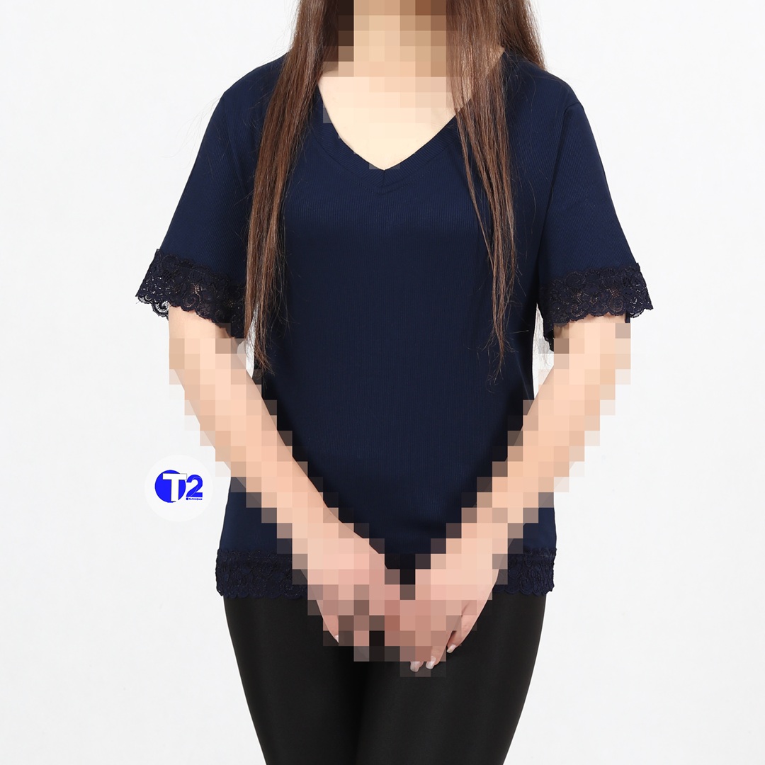 تیشرت تمام گیپور برشکا (3458)