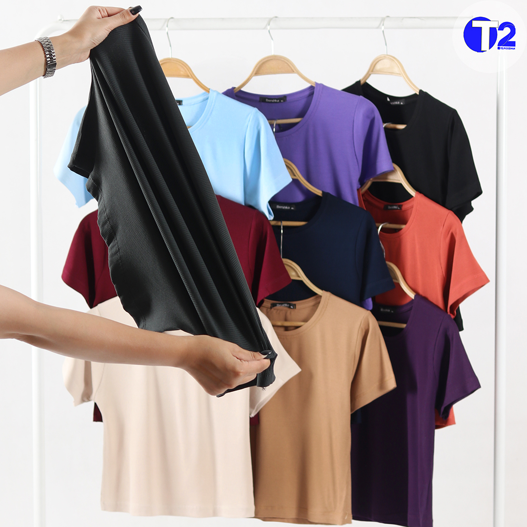 تیشرت کراپ برشکا (3411)