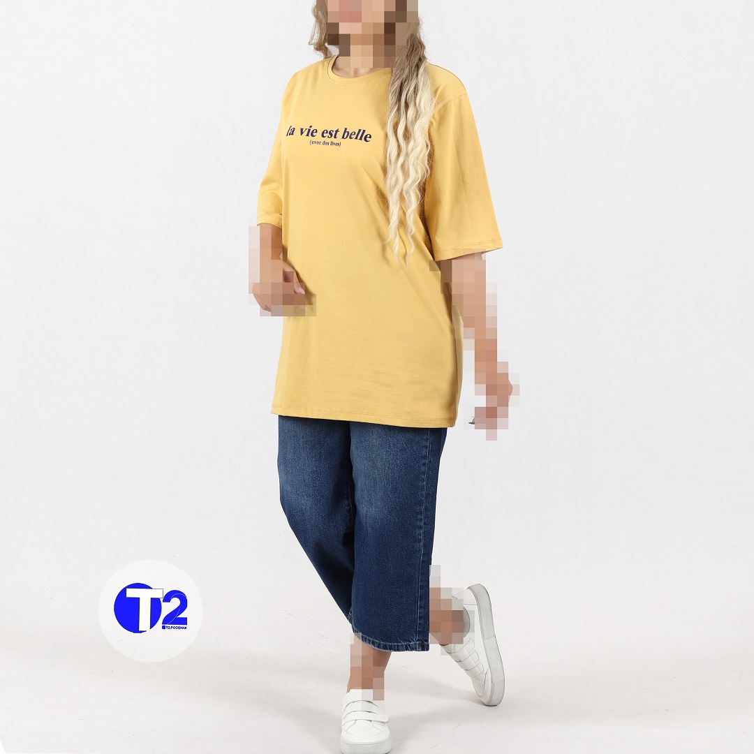 تیشرت لانگ  لاوی La vie  (2993)