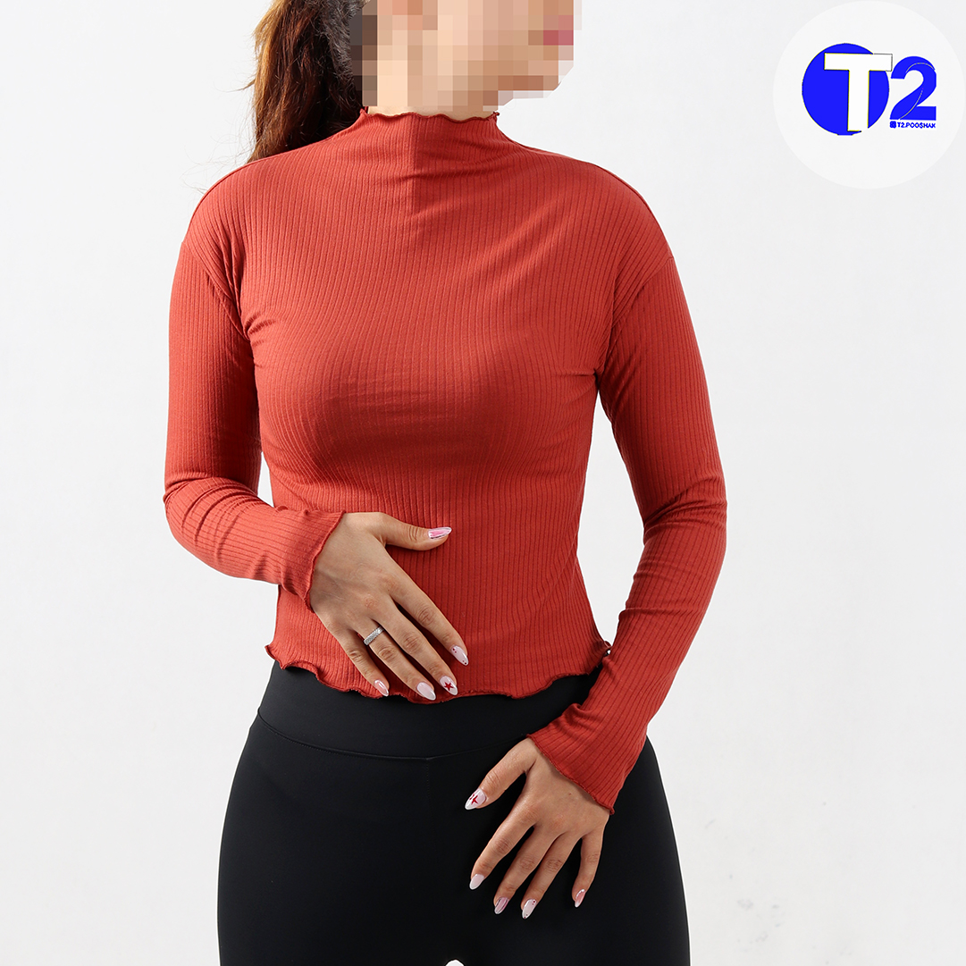 بلوز یقه ایستاده ژورخورده (3628)