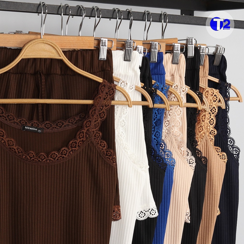 ست تاپ وشورتک گیپوری (2910)