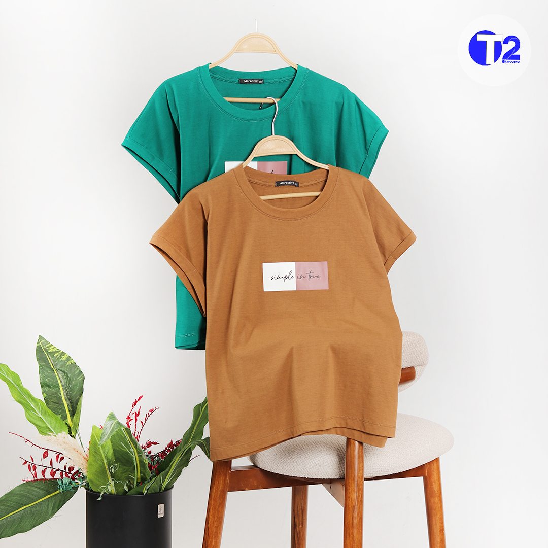 تیشرت وستی پاکتی طرح سیمپل(3512)