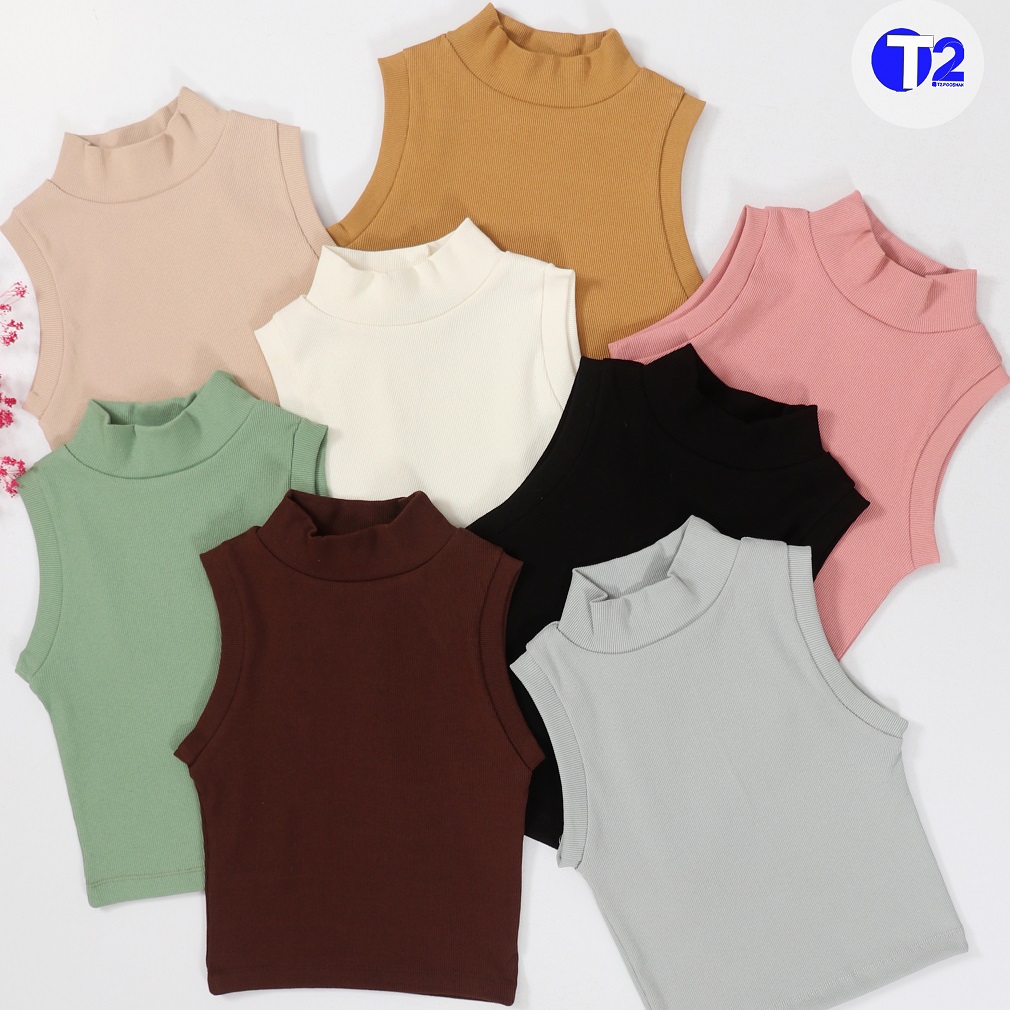 کراپ تاپ فانریپ یقه ایستاده (3135)