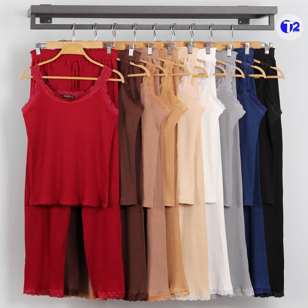 ست تاپ وشلوار گیپوری (3132)