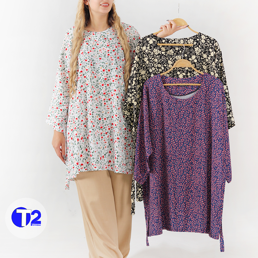 تونیک قواره دار نخی (3363)