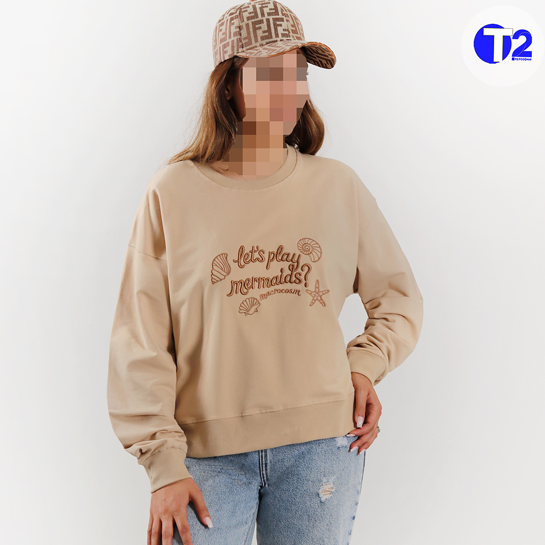 بلوز دورس  گلدوزی برجسته صدف (3611)