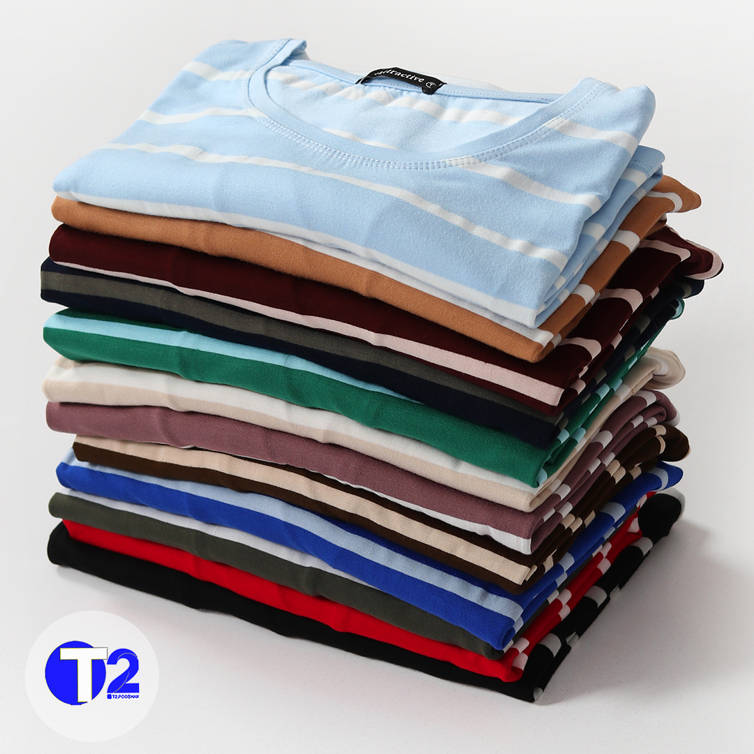 تیشرت فول باکسی رینگی 12رنگ کامل (3522)